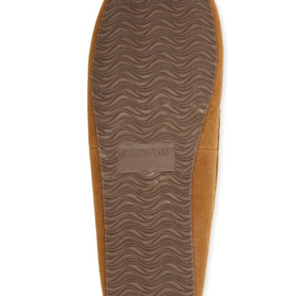 NWT Joyspun Women's Genuine Suede Tan Moccasin Loafer Size 6 - Picture 9 of 10